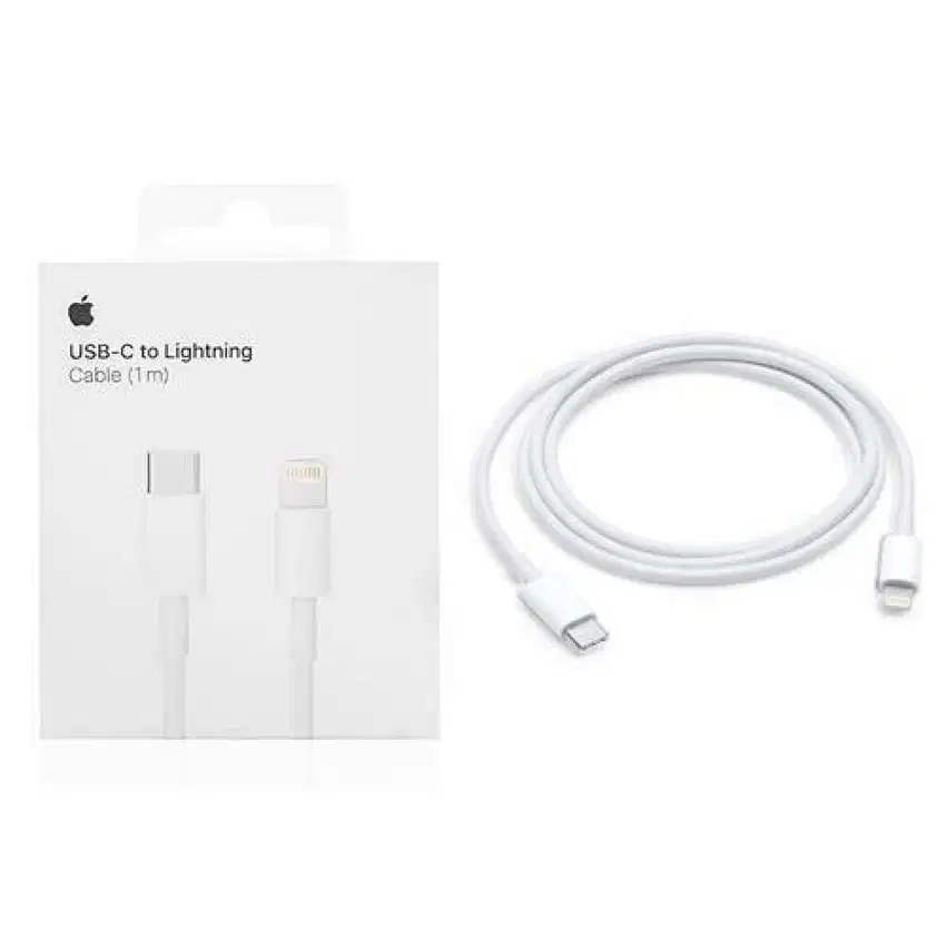 Kabel Charger iPhone XR 11 12 13 14 USB-C to Lightning Original