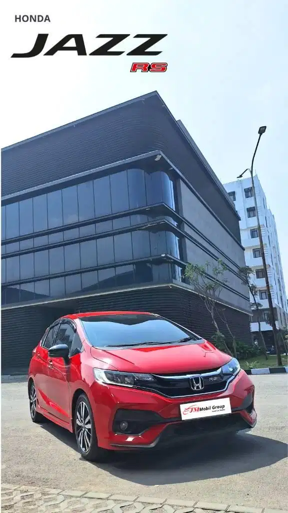 (TDP 13 jt) Honda All New Jazz RS 1.5 CVT matic 2020 merah istimewa