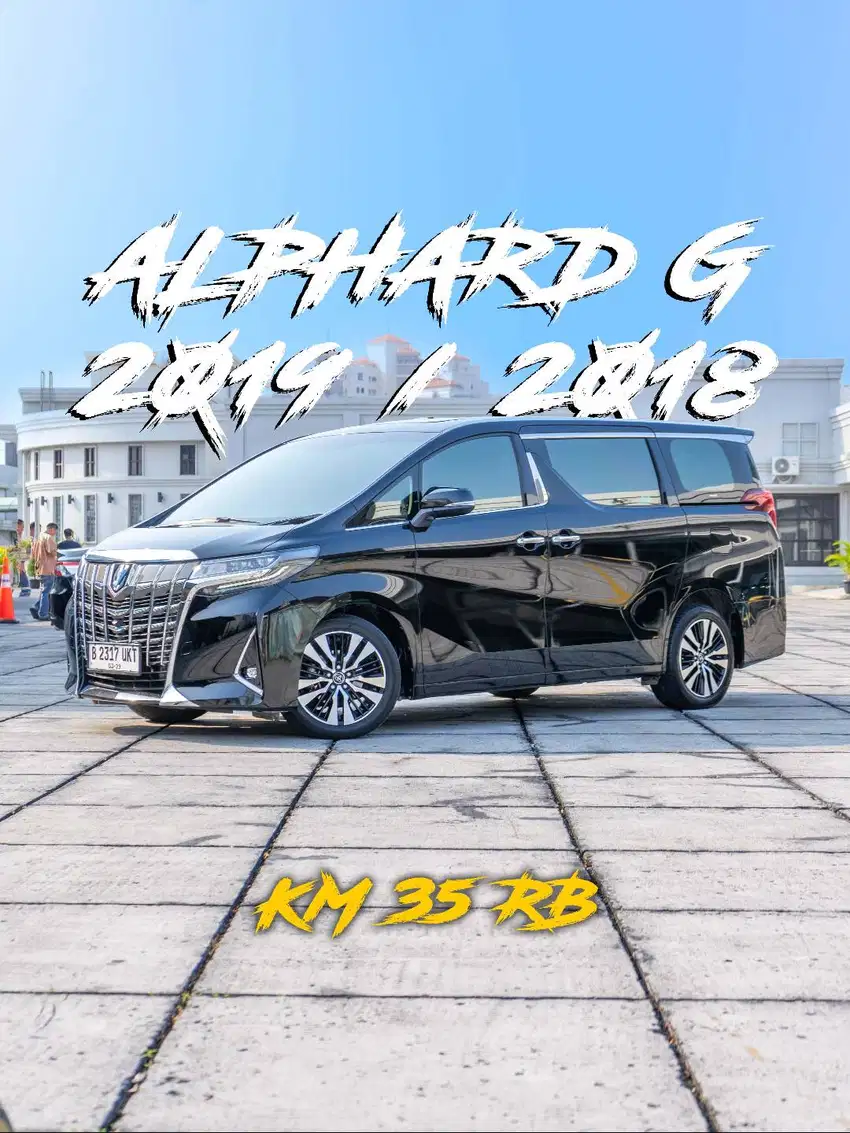 Toyota Alphard G ATPM 2019 LOW KM NIK 2018 SC Vellfire 2020 ZG 2021