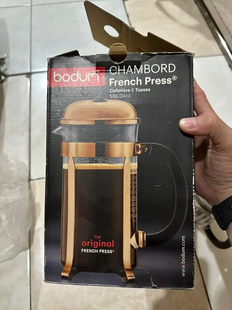 French Press Coffee bu Bodum Original