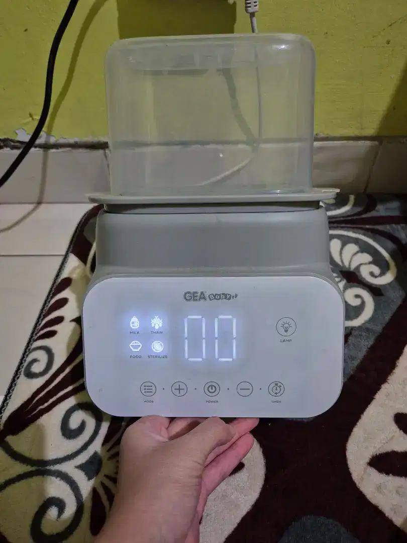 Gea Baby Sterilizer / Pemanas Dot bayi, makanan