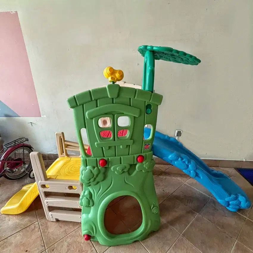 jual second Grow n Up- Double Slide Climb & Hide Jungle