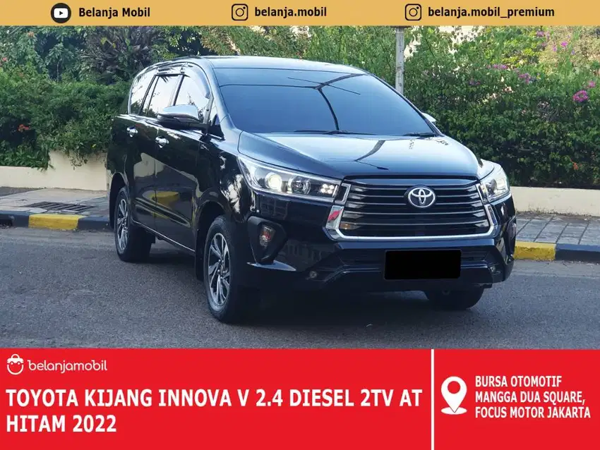 [2 TV] Toyota Kijang Innova V 2.4 Diesel AT NIK 2022 Pemakaian 2023