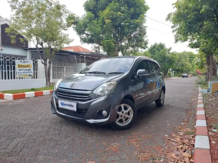 DP RENDAH Daihatsu Ayla 1.0 X Bensin-MT 2018 Abu-Abu OV