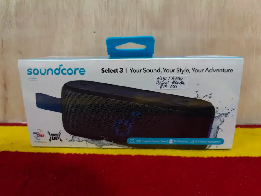 Anker Soundcore Select 3 Black Baru