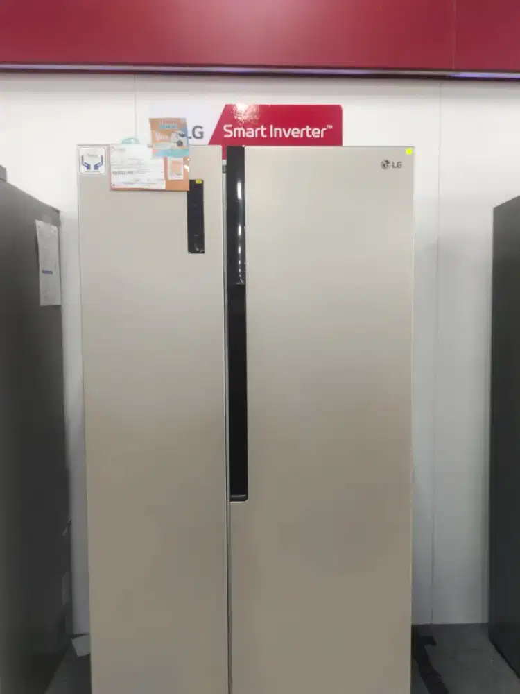 BISA KREDIT KULKAS LG GCFB507PGAM DENGAN BUNGA 0% & DP 0%