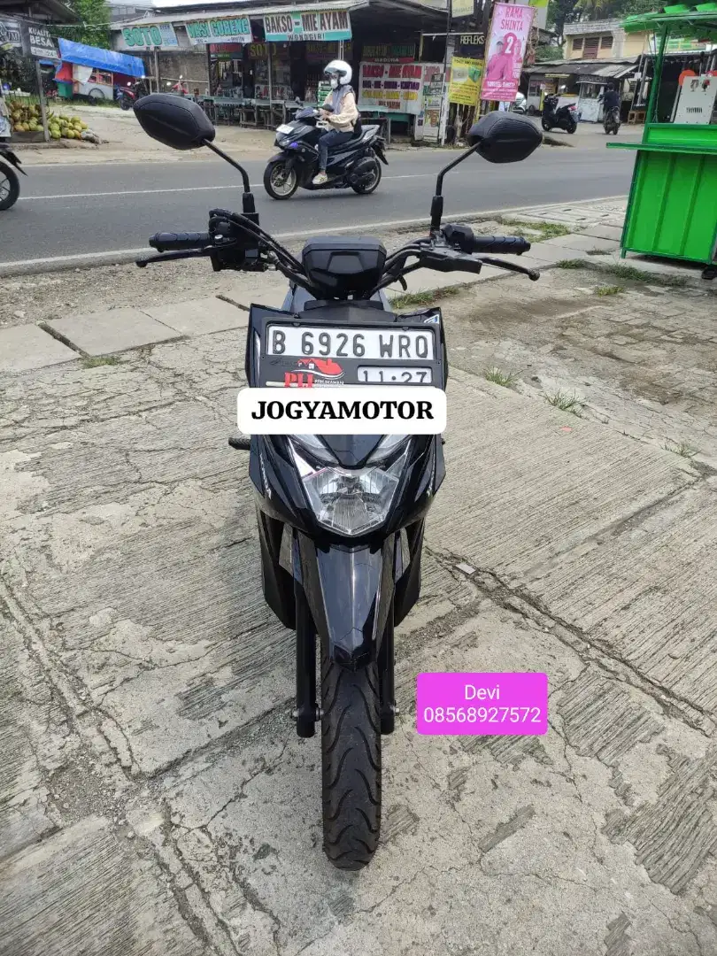 Jogyamotor - honda beat street th 2017 plat tangsel