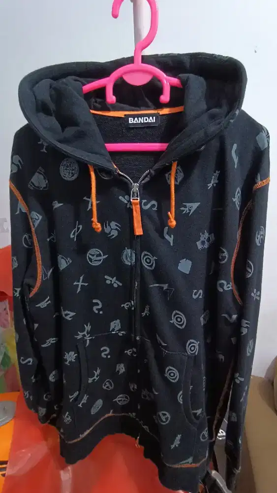 Hoodie motif pria bisa wanita bisa