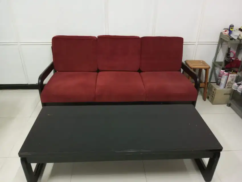 Sofa meja minimalis