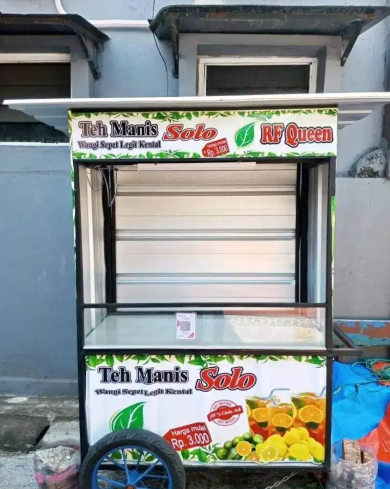 Gerobak es teh solo Baru (tidak jadi pakai)