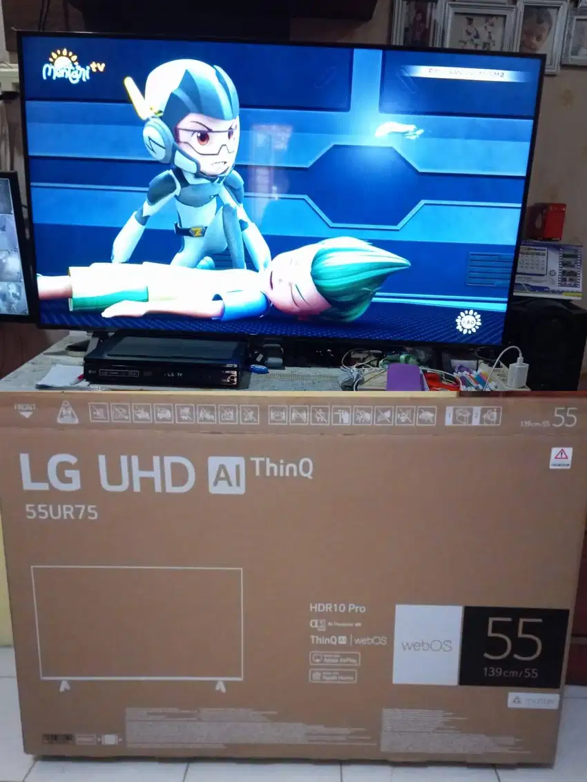 LG LED TV 4K UHD Smart TV LG 55 INCH AI ThinQ LG UR7500