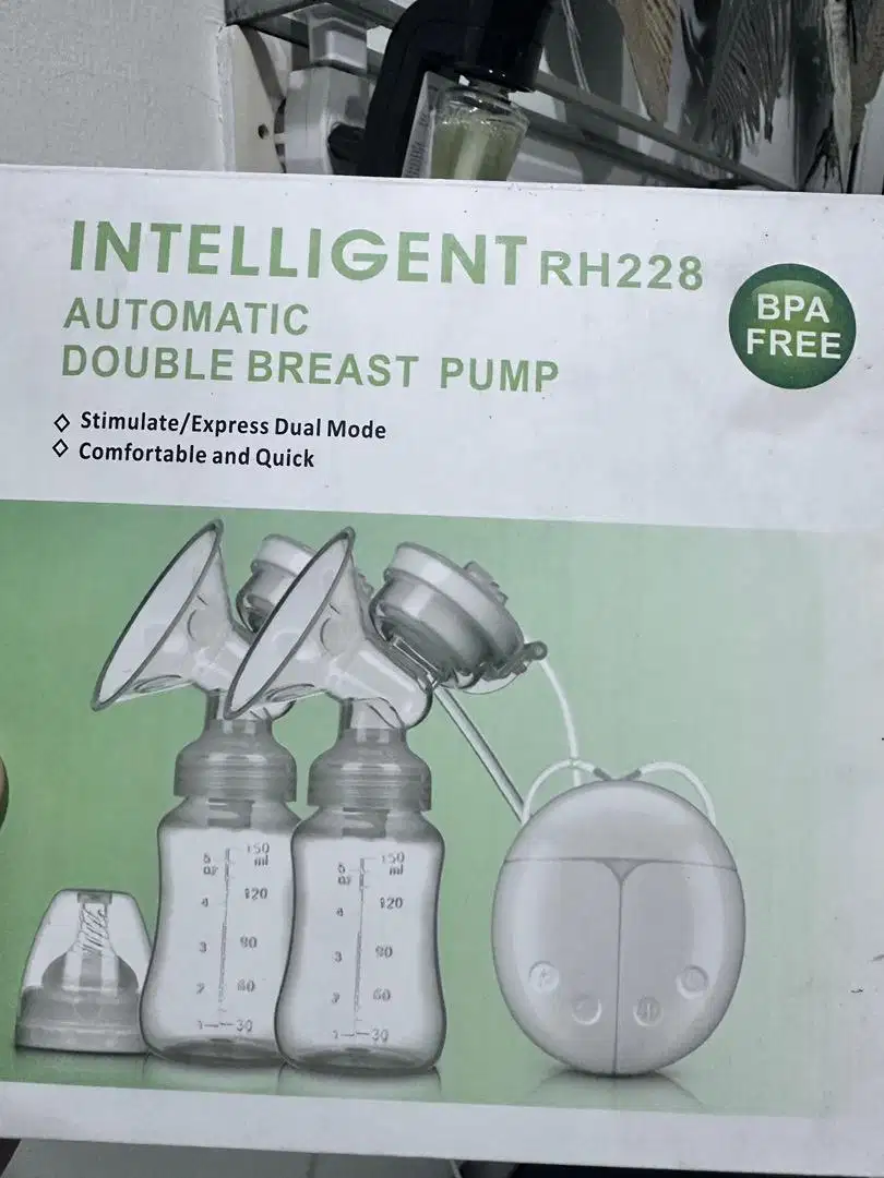 Electronic breast pump