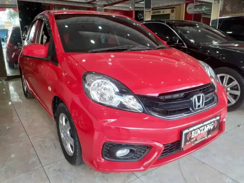 KM 44RB!! HONDA BRIO E AT 2018 RED (BINTANG MOTOR)