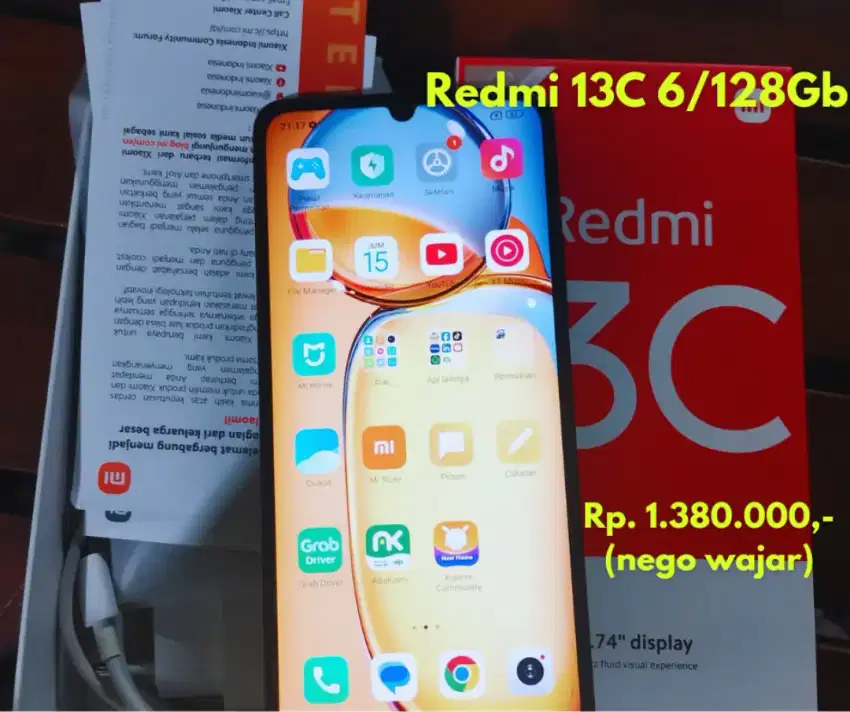 Hp Xiaomi Redmi 13C Fullset Nominus