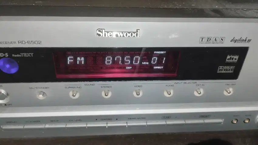 Receiver sherwood RD6502