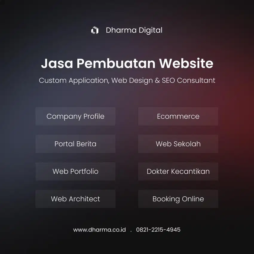 Jasa Pembuatan Website dan custom application