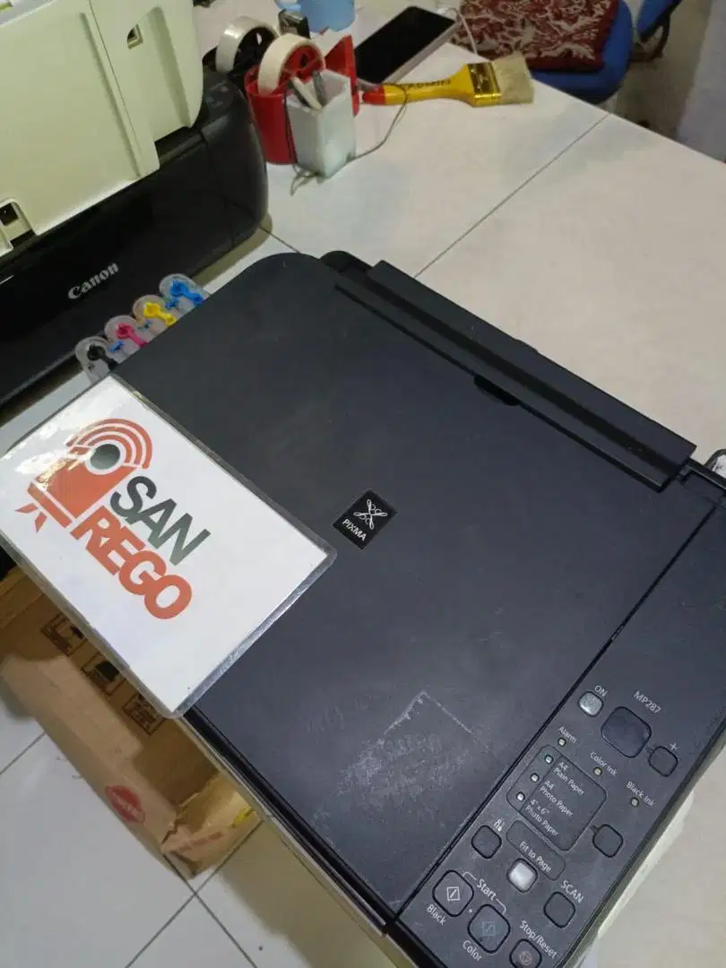 JUAL! PRINT SCANCOPY+INFUS HITAMPUTIH