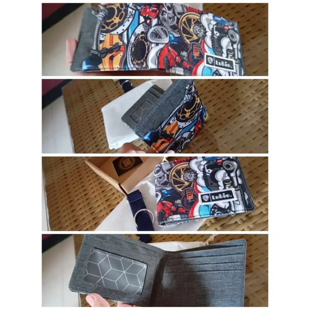 Dompet Kanvas Grafiti