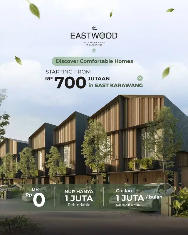 District East Rumah 2 Lantai Harga mulai 700 Jutaan di Karawang timur