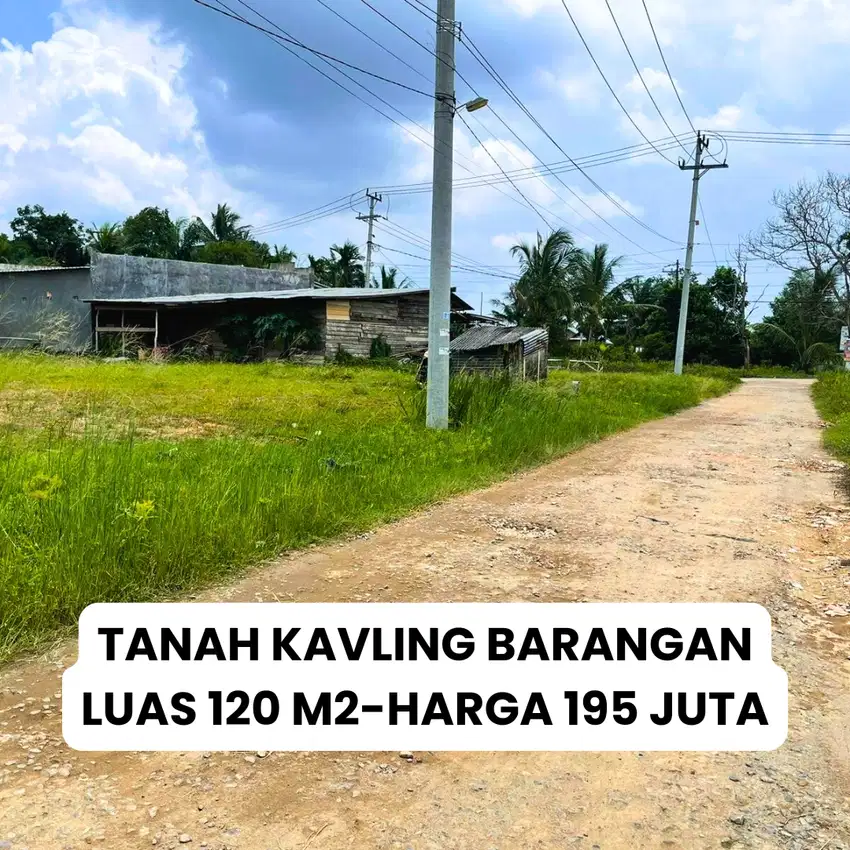 Tanah Dijual Palembang Area Tanjung Barangan