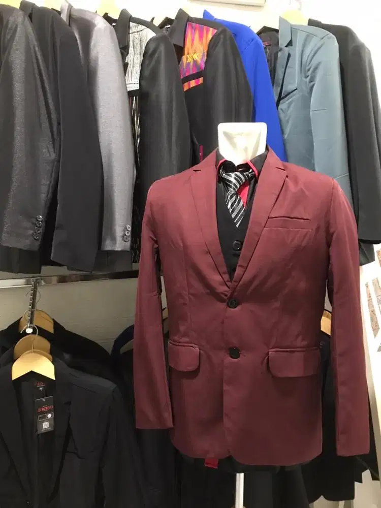 Blazer pria hightwist