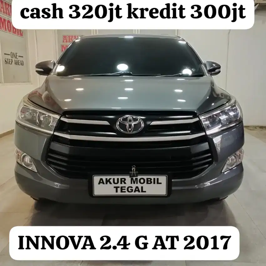 INNOVA 2.4 G REBORN MATIC DIESEL 2017 STNK PANJANG FUL ORI SIAP PAKAI