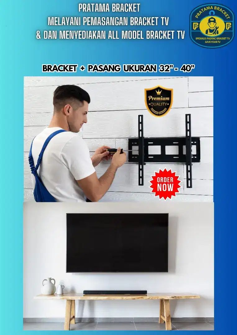 Spesialis Pasang Bracket LED TV.braket.breket