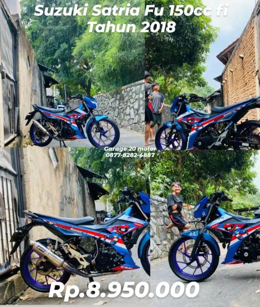 Suzuki Satria Fu 150cc Fi Tahun 2018