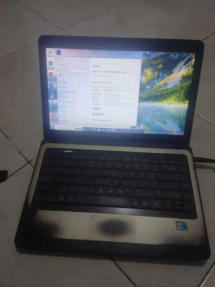 Laptop HP 430 sudah SSD core i3