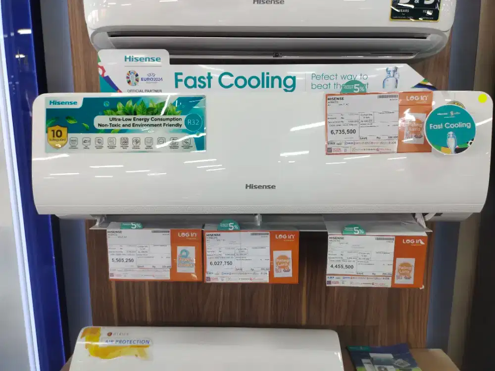 BISA KREDIT AC HISENSE AI18KCG
DENGAN BUNGA 0%