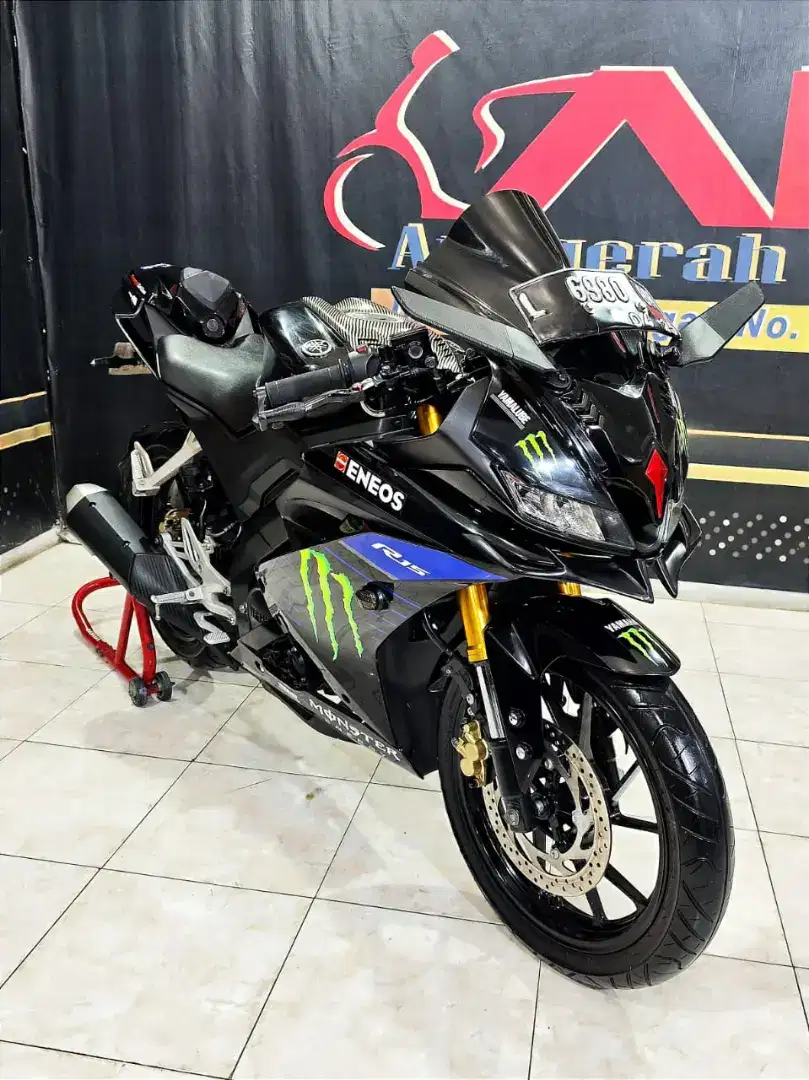 Yamaha All New R15 VVA V3 REG 2020 MONSTER ENERGY LIKE NEW