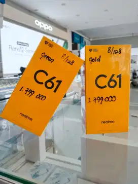 REALME C61 8/128 BERGARANSI RESMI