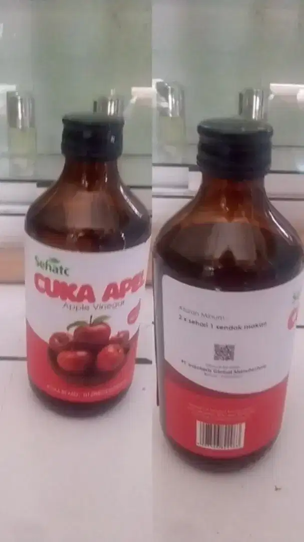 Cuka apel minuman herbal