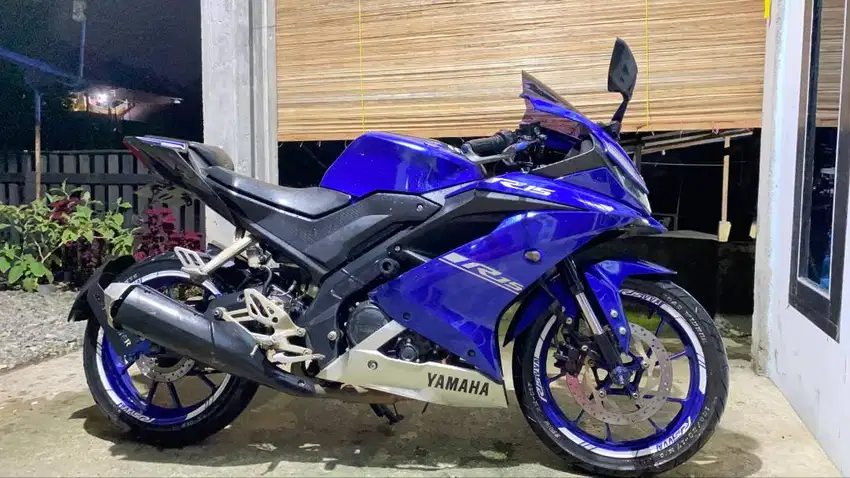 motor mulus, yamaha r15 V3 tahun 2017 akhir pemakaian 2018