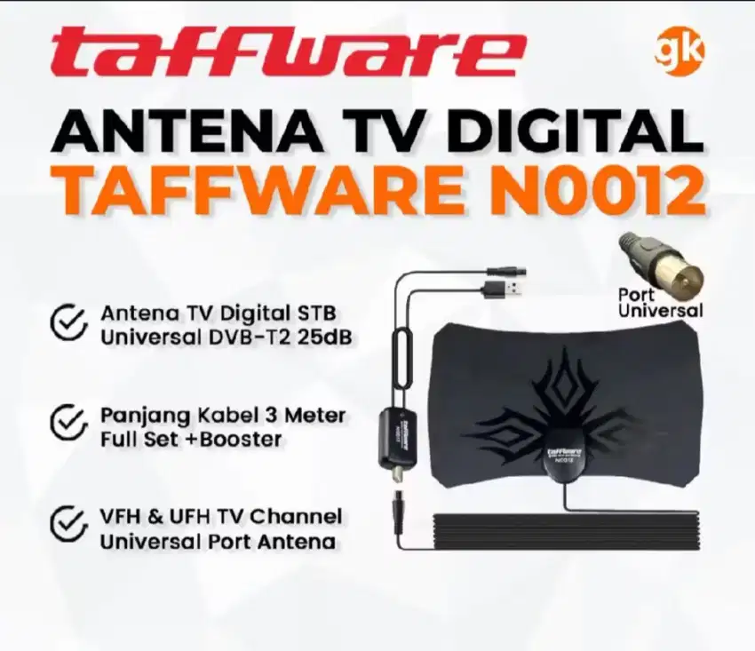 Antena TV Digital high gain Booster amplifier