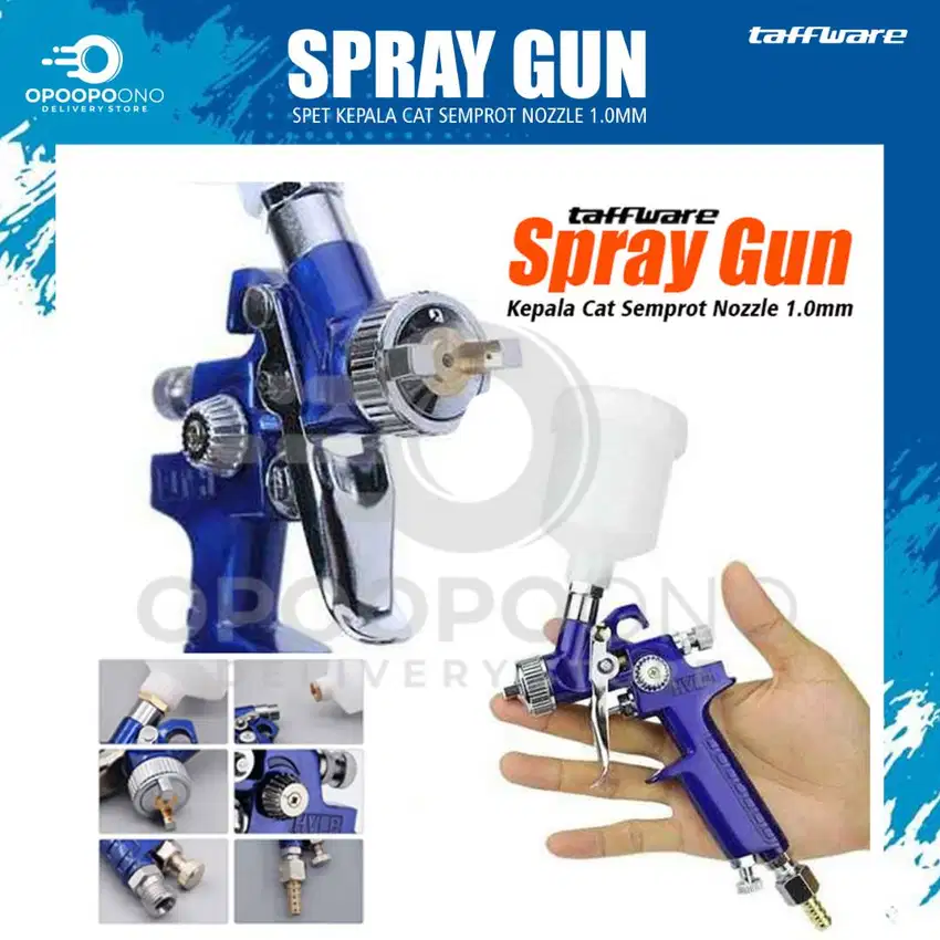 Spet Cat Kompresor / Spray Gun Ukuran Nozzle 1.0mm - Taffware