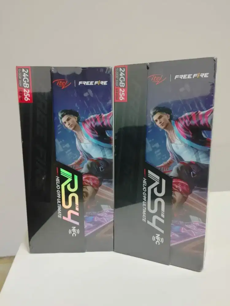 ITEL RS4 Ram 12+12/256 GB HP Gaming Termurah Terkencang New Segel