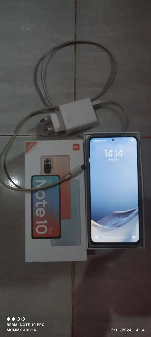 Dijual HP Xiaomi Redmi Note 10 Pro /Grey