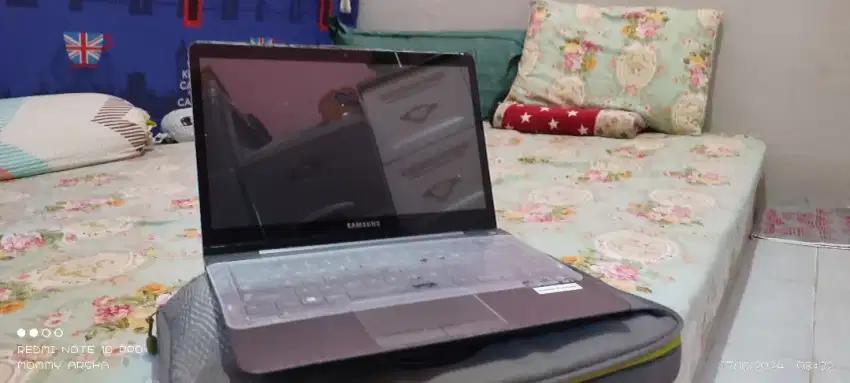 Dijual laptop samsung mati total