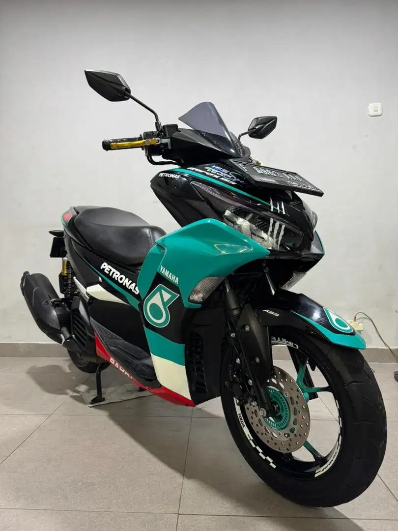 (CASH) Aerox S ABS KEYLESS Petronas SE 2021 / 2022 Km 6rb Asli Antik