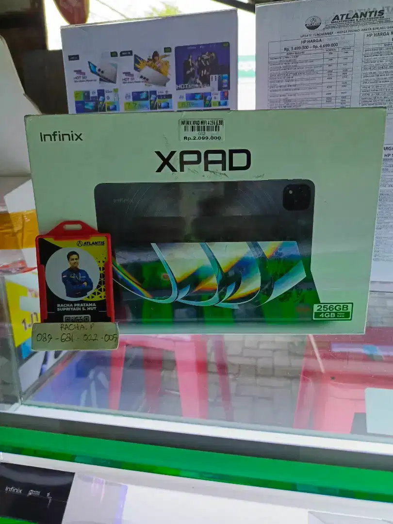 Infinix Tab XPAD 4/256 WIFI ATLANTIS DAHSYAT