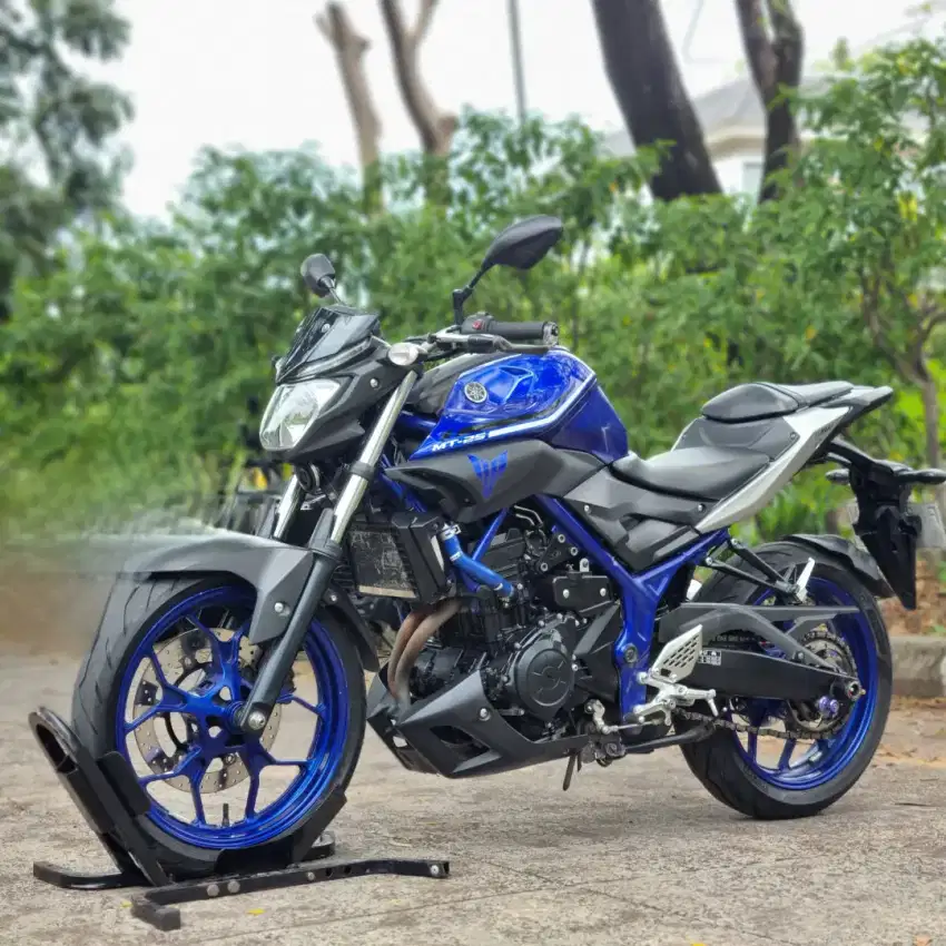 YAMAHA MT25 BIRU 2017 LOW KM SUPERB PAJAK PANJANG