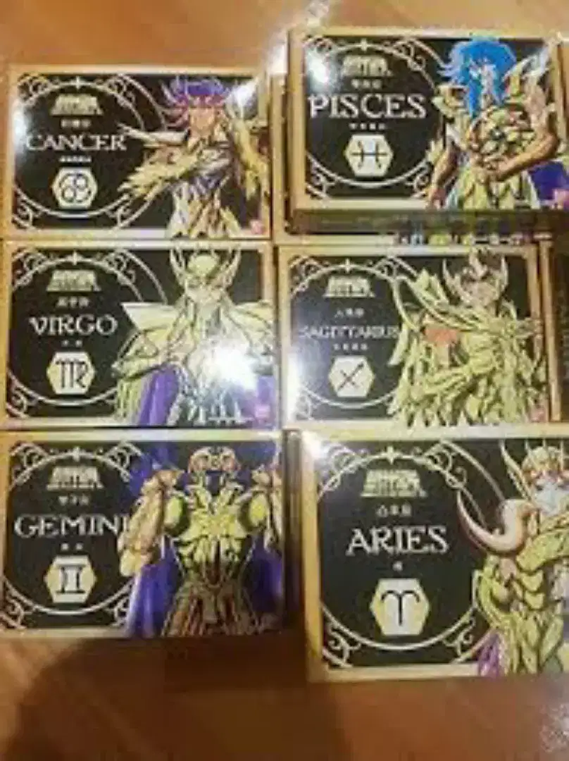 Saint seiya zodiak 1 set, with box dvd