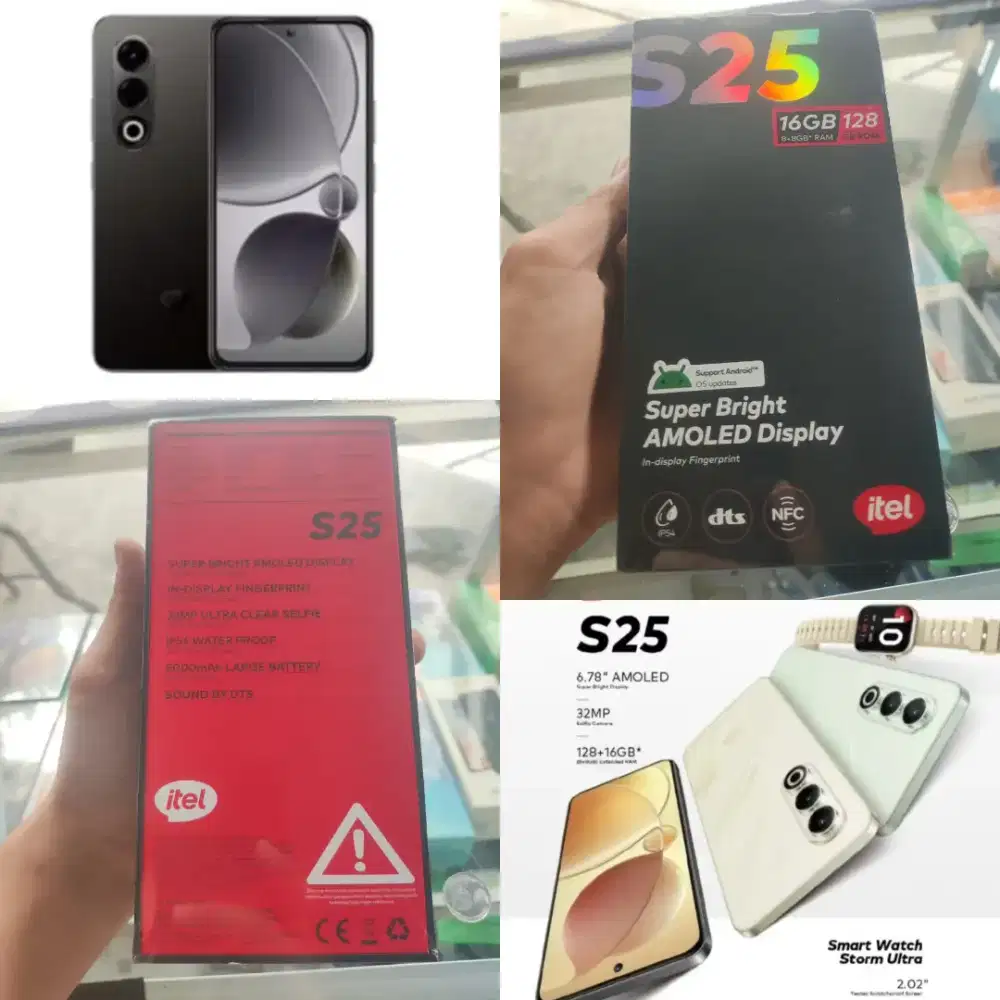 iTeL S25 8/128GB GARANSI RESMI