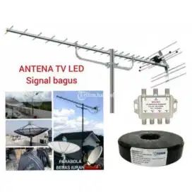 Teknisi Pemasangan Baru Antena TV Digital Outdoor