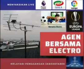 Instalasi Pemasangan Baru Antena TV Digital Outdoor