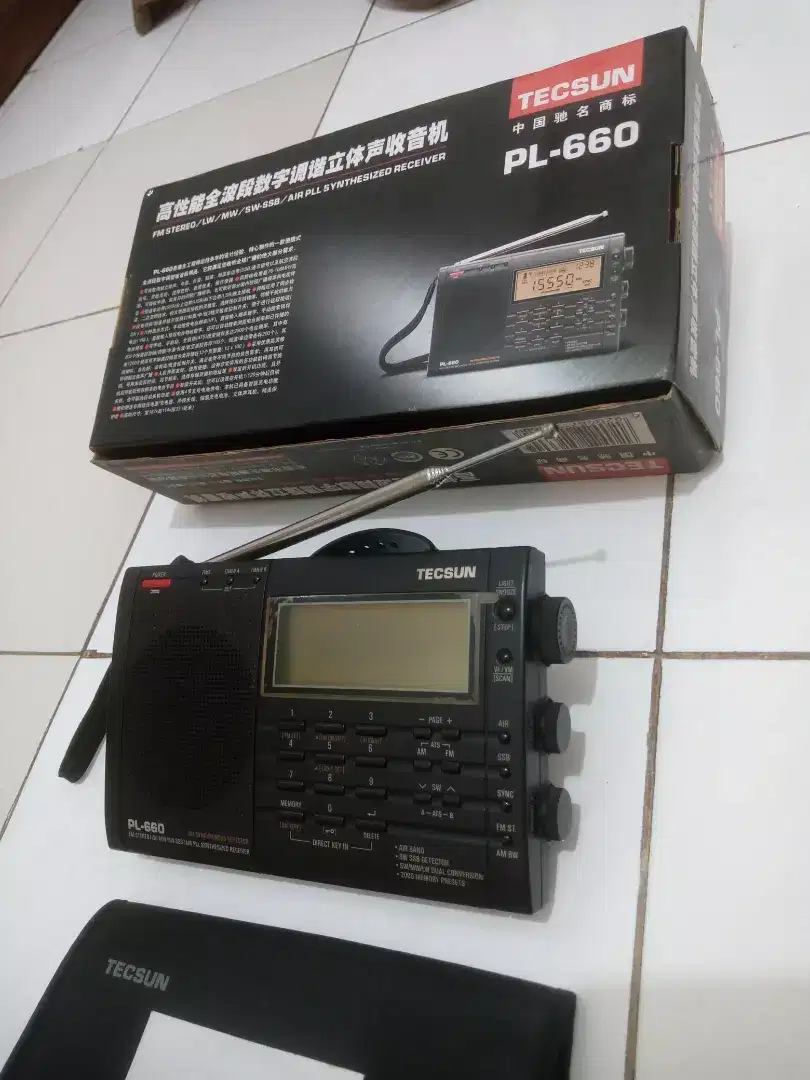 Radio  HF allband  Tecsun PL 660