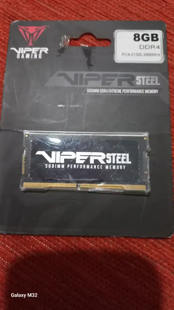 Di jual memory laptop 8gb ddr4 viper steel