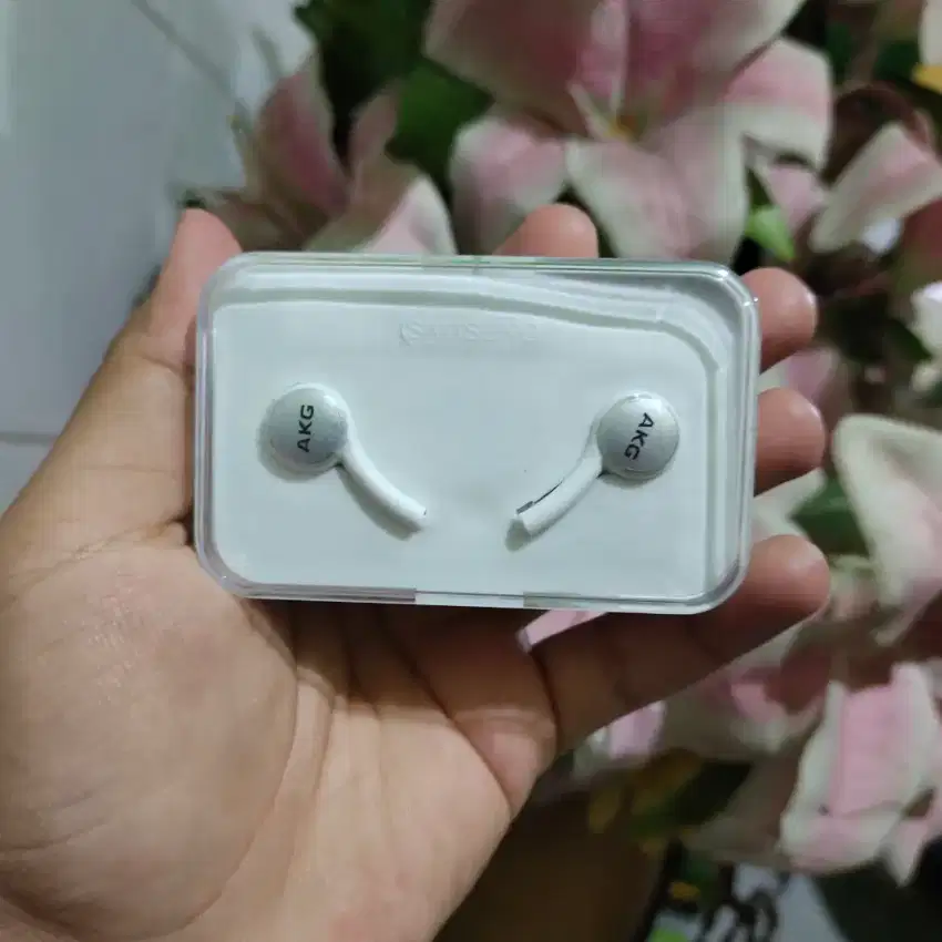 Headset earphone ori cabutan bawaan AKG Samsung S10+ suara ngebas jozz