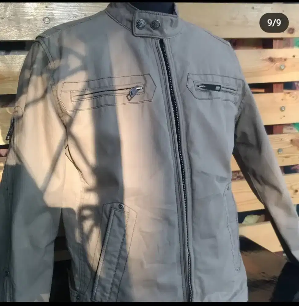 Jacket bomber coklat